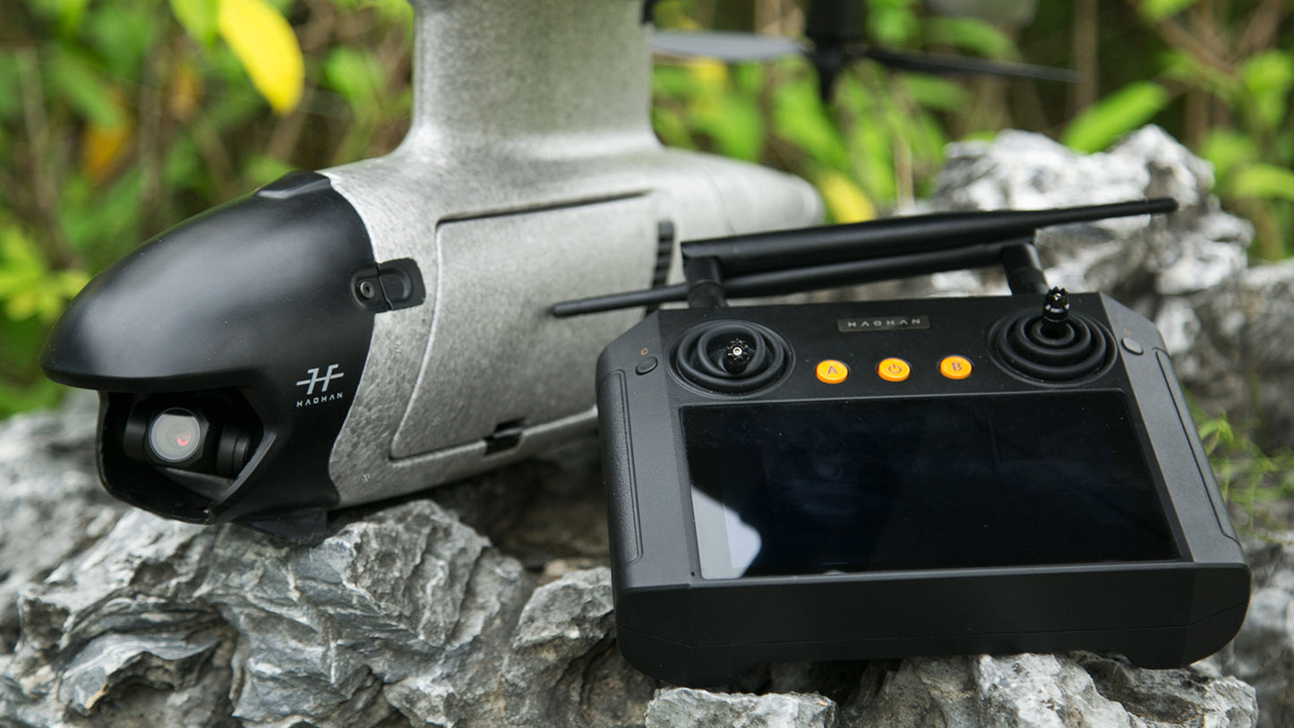 HAOHAN Firefly Modular e Multi-Mount FPV Patrol Drone Suporte VTOL 1080mm Envergadura EPP RC Avião SEMI