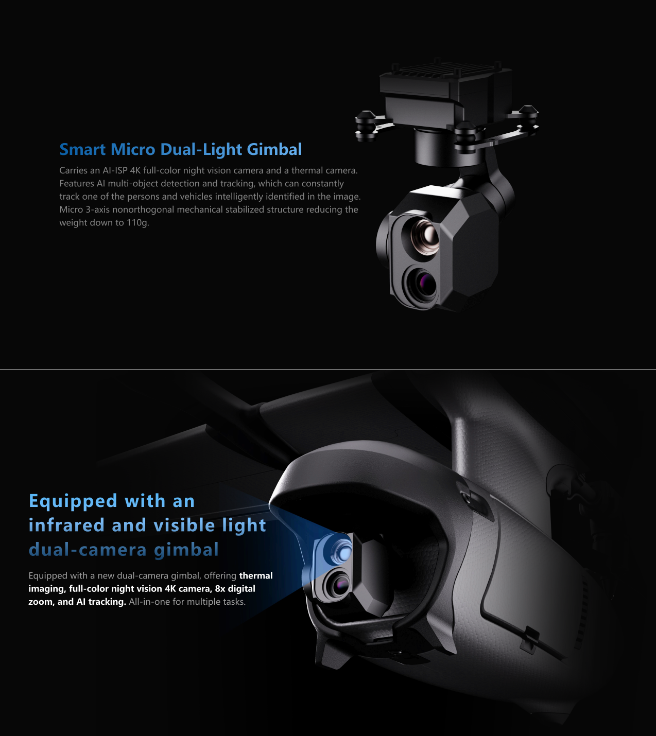 HAOHAN Firefly Modular e Multi-Mount FPV Patrol Drone Suporte VTOL 1080mm Envergadura EPP RC Avião SEMI
