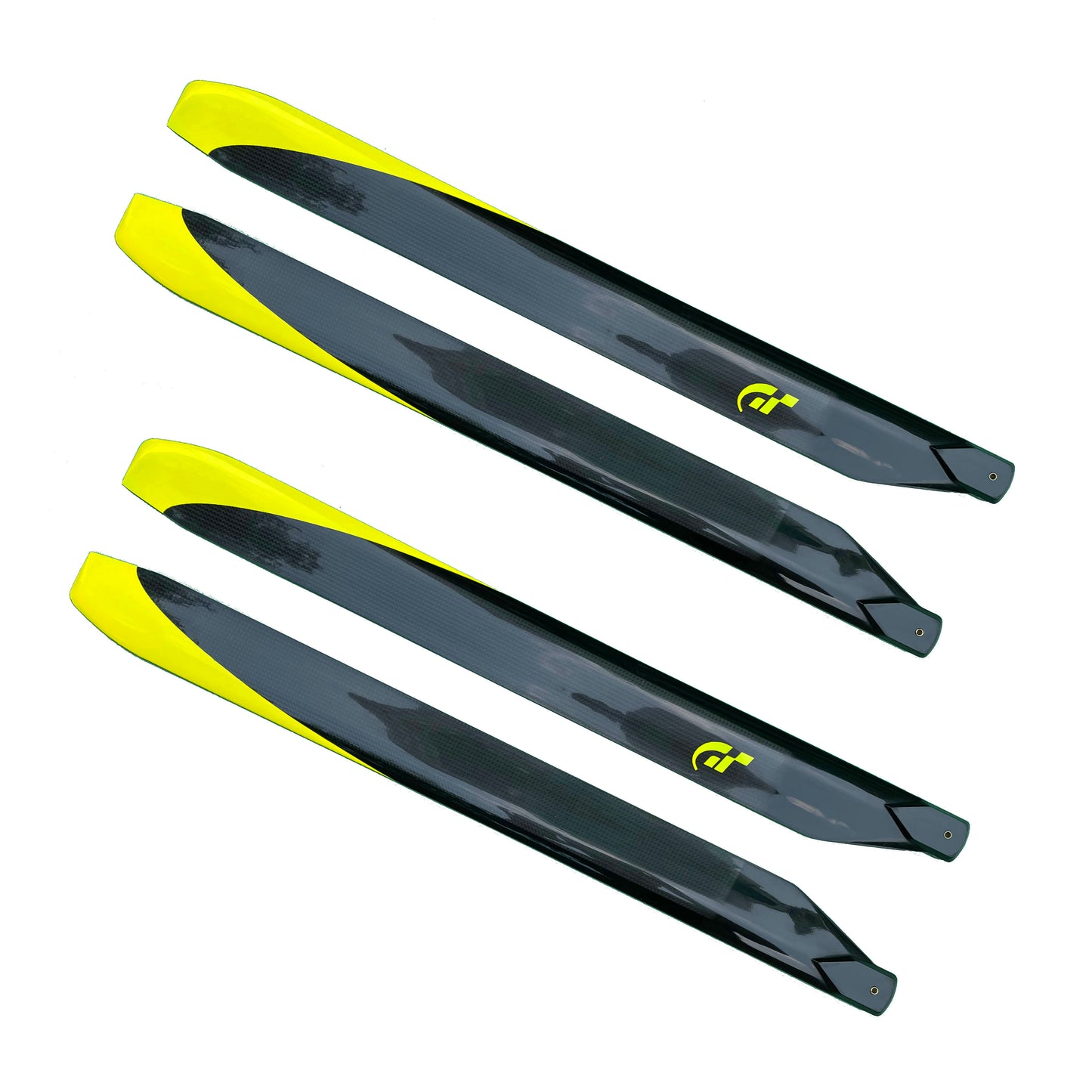 Lâminas principais de fibra de carbono de 610 mm para helicóptero RC