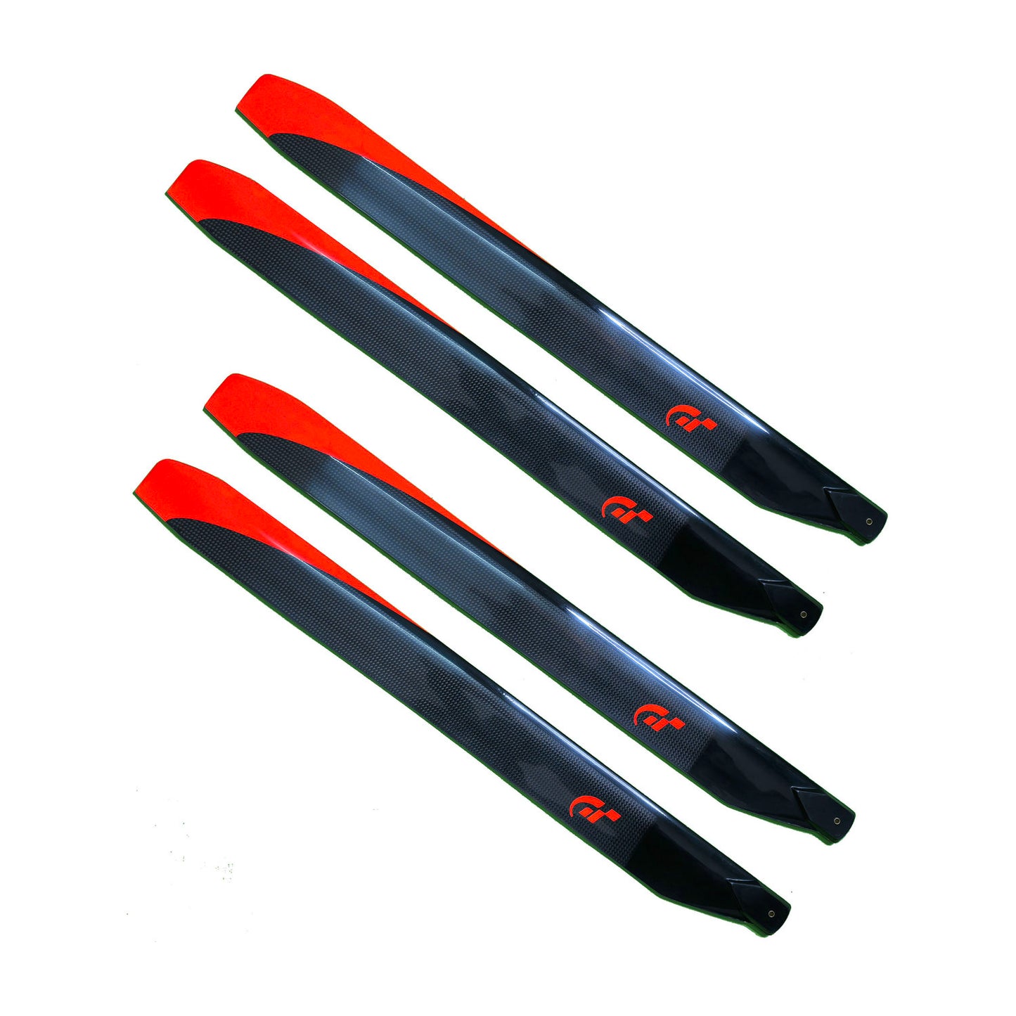 Lâminas principais de fibra de carbono de 610 mm para helicóptero RC 