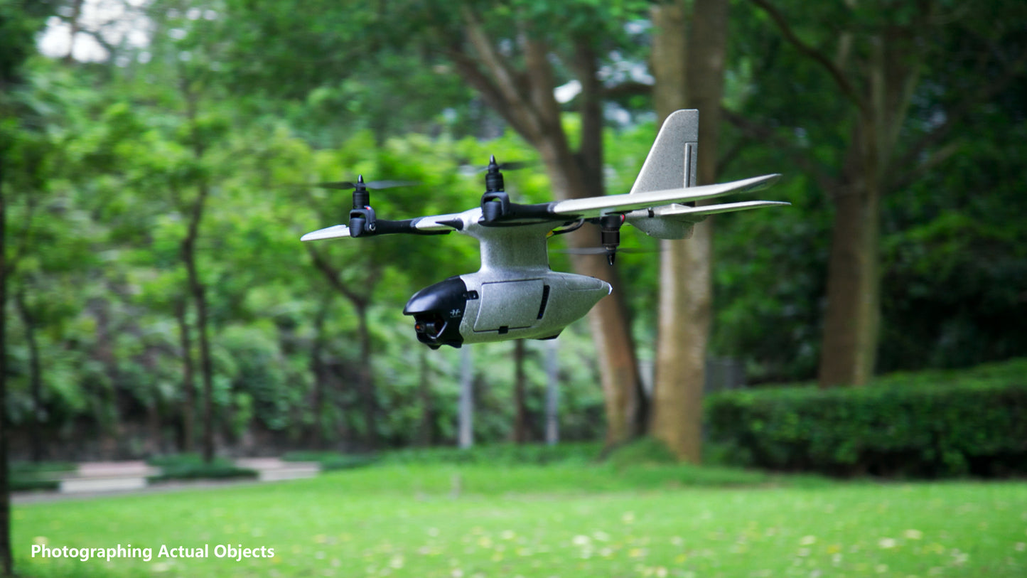 HAOHAN Firefly Modular e Multi-Mount FPV Patrol Drone Suporte VTOL 1080mm Envergadura EPP RC Avião SEMI