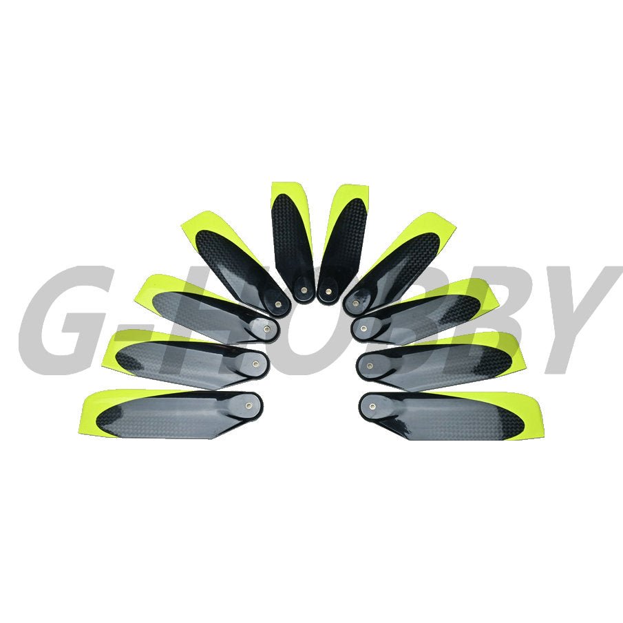 106mm Carbon Fiber Tail Blades For RC Helicopter - G - HOBBY RC OFFICIAL STORE