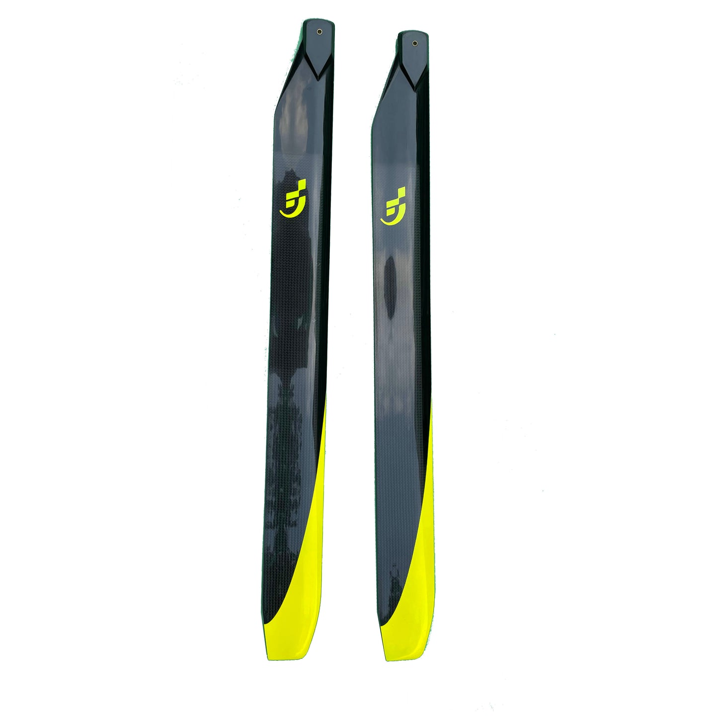 Lâminas principais de fibra de carbono de 610 mm para helicóptero RC 