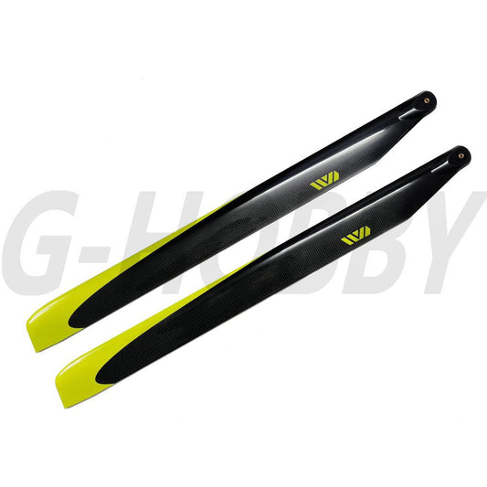 550MM Carbon Fiber Main Blades For RC Helicopter - G - HOBBY RC OFFICIAL STORE
