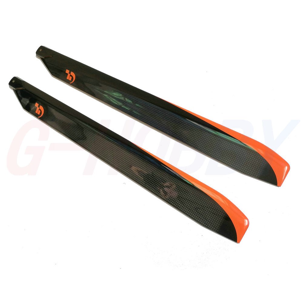 610MM Carbon Fiber Main Blades For RC Helicopter - G - HOBBY RC OFFICIAL STORE