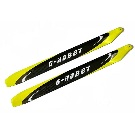 690MM Carbon Fiber Main Blades For RC Helicopter - G - HOBBY RC OFFICIAL STORE