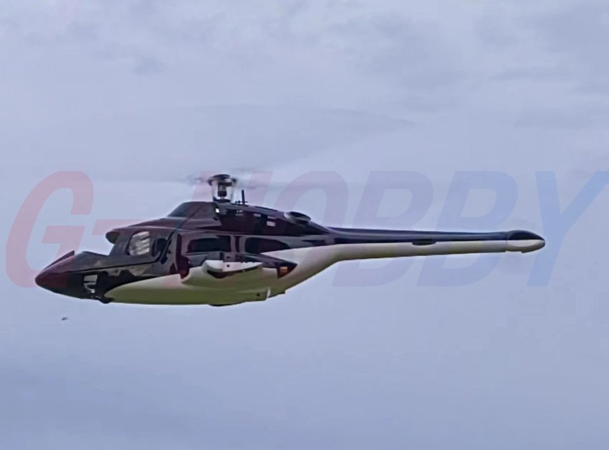 Airwolf 500 Size Helicopter Scale 6CH RC Helicopter GPS with H1 Flight Controlle - G - HOBBY RC OFFICIAL STORE