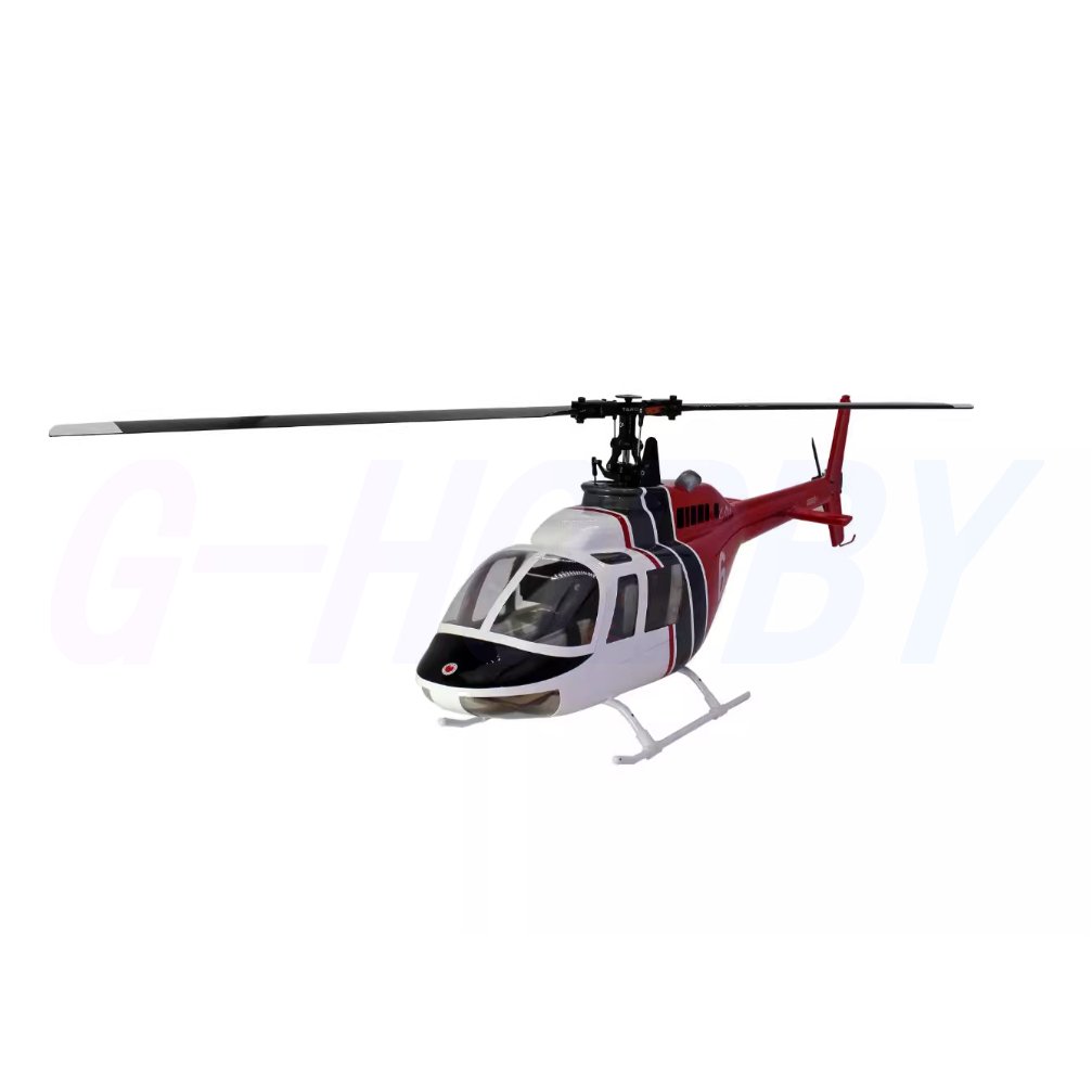 Bell 206 450 Size Helicopter Scale Tow Rotor Blades 6CH GPS with H1 Flight Controlle RTF - G - HOBBY RC OFFICIAL STORE