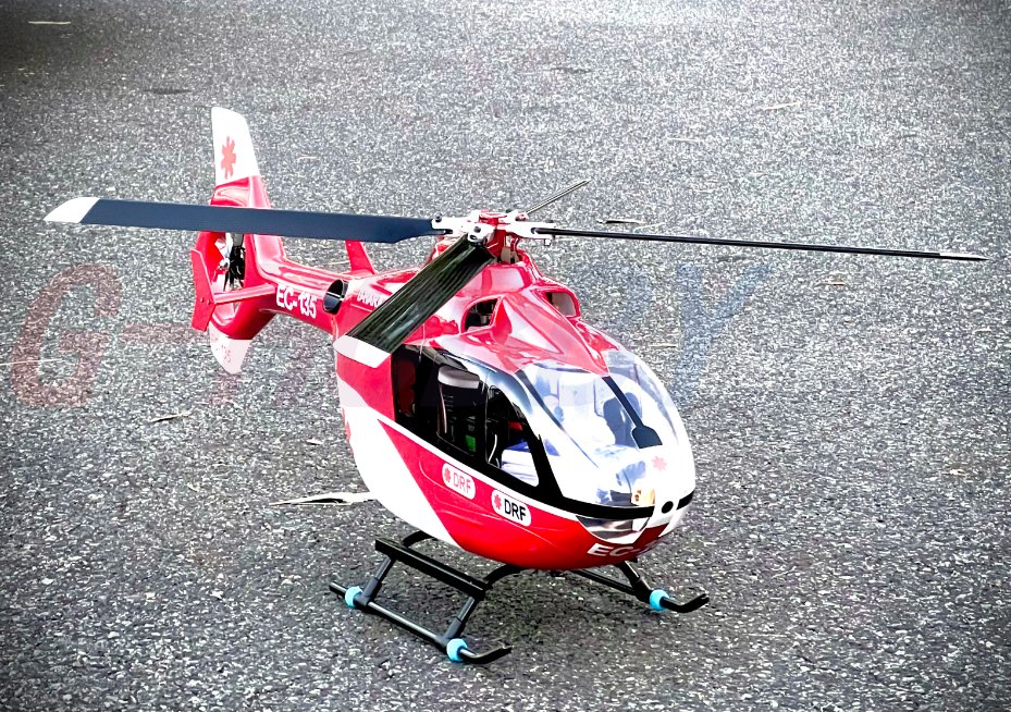FL450 V2 EC135 450 Size Scale Helicopter Four Rotor Blades 6CH GPS with H1 Flight Controller RTF - G - HOBBY RC OFFICIAL STORE